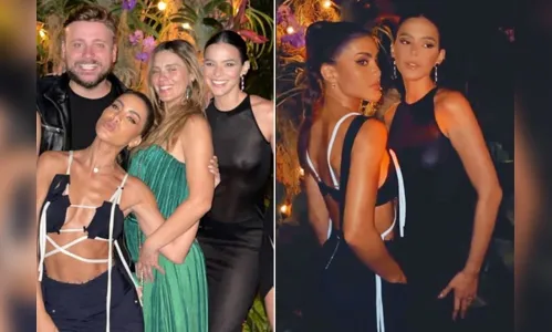 
							Sem sutiã, Marquezine curte festa com vestido transparente
						
						