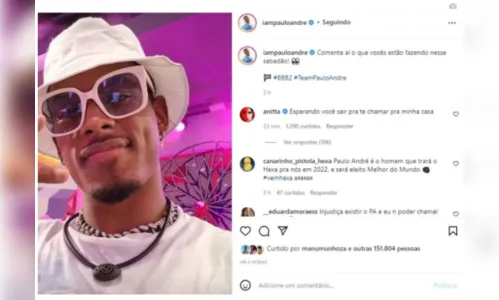 
							Anitta envia recado 'caliente' para participante do BBB22
						
						