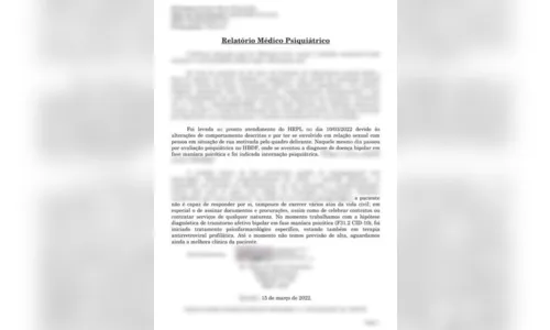 
							Mulher envolvida com morador de rua possui transtorno psicótico; veja
						
						