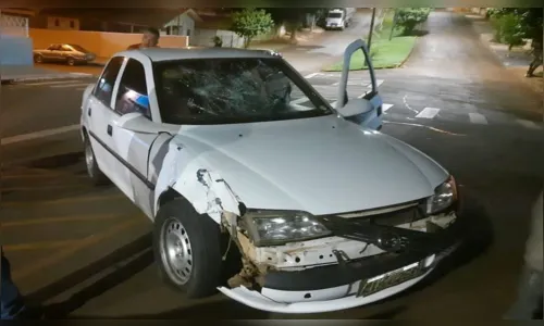 
							Batida entre carro e moto deixa jovem ferido em Ivaiporã
						
						