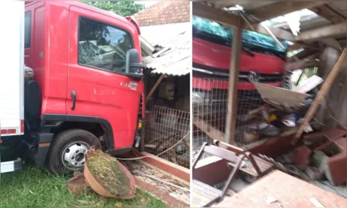 
						
							Caminhão invade casa em pesqueiro em Borrazópolis
						
						