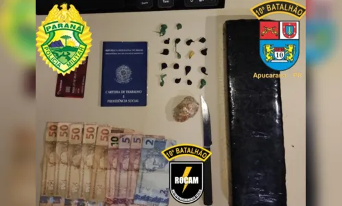 
							PM apreende mais de 1,2 kg de maconha e crack em Apucarana
						
						
