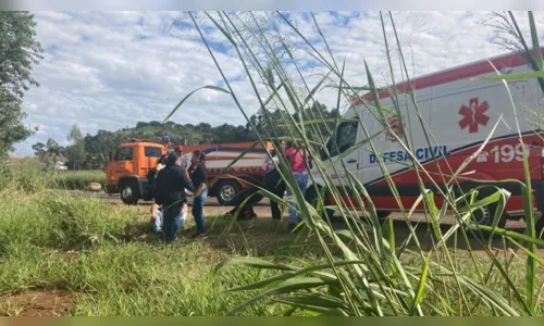 
							Passageiro fica ferido após carro capotar em Jandaia do Sul
						
						