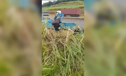 
							Uma pessoa morre e duas ficam feridas em capotamento na BR-376
						
						