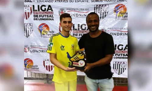 
							Araponguense é eleito o melhor jogador de campeonato de futsal
						
						