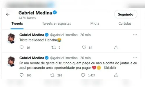 
						
							Medina fala sobre vida amorosa e cita polêmica de Caio Castro; entenda
						
						