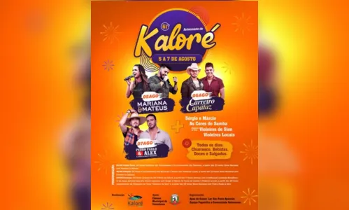 
							Pedro Paulo & Alex é uma das atrações do aniversário de Kaloré
						
						