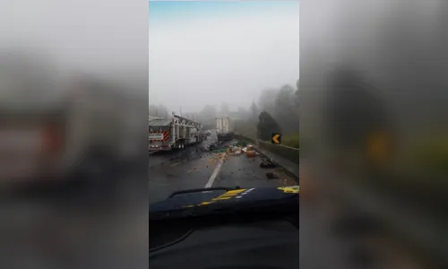 
							Graves acidentes interditam BR-277 e deixam 3 mortos no Paraná
						
						