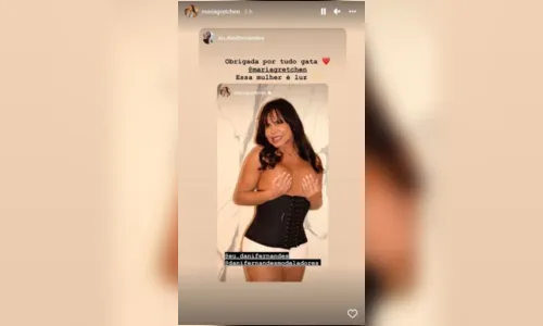 
						
							Gretchen faz topless seis dias após cirurgia nas mamas; Veja
						
						