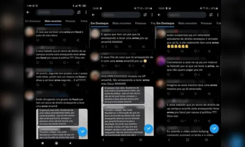 
							Aluno ameaça ir armado para universidade no Paraná e gera pânico
						
						