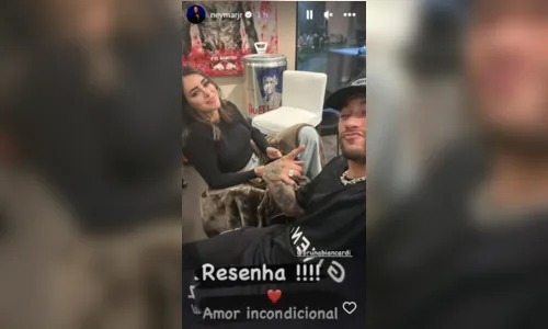 
						
							Neymar e Bruna Biancardi se reencontram: 