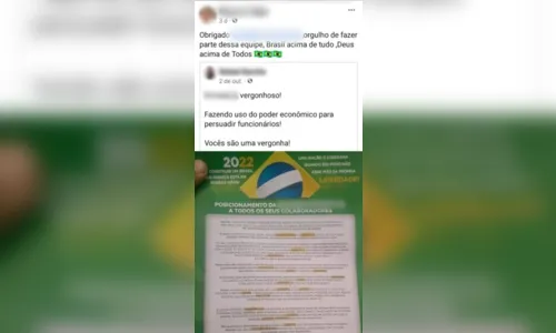
						
							Empresa é investigada por entregar folheto pró-Bolsonaro a empregados
						
						