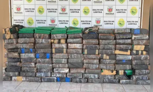 
							Carro com 700 quilos de maconha bate contra árvore durante perseguição
						
						
