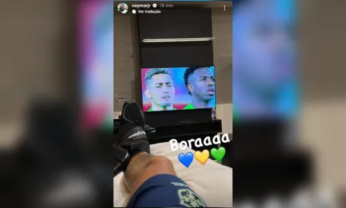 
						
							Em dia de jogo, Neymar manda indireta para críticos; confira
						
						