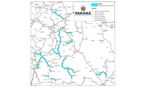 
						
							PR prepara investimento em 922 km de rodovias; 360 km na região Norte
						
						