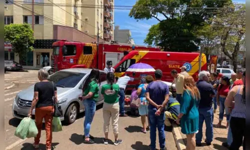 
						
							Bombeiros atendem pedestre atropelado na Av. Brasil em Ivaiporã
						
						