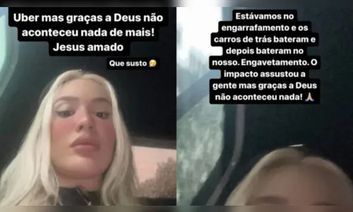 
						
							Karoline Lima, ex de Éder Militão, se envolve em acidente de carro
						
						