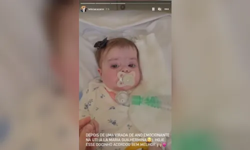 
						
							Letícia Cazarré atualiza estado de saúde da filha caçula: 'Bem melhor'
						
						
