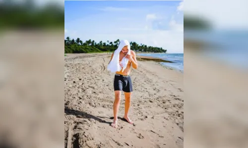 
						
							Pedro Sampaio posta foto na praia e internautas provocam: 