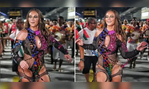 
						
							Carnaval: Paolla Oliveira usa look ousado para ensaio da Grande Rio
						
						