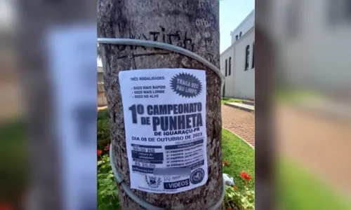 
						
							Prefeitura do Paraná denuncia 'campeonato obsceno'; entenda
						
						
