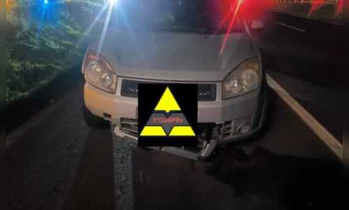 
							Pedestre morre após ser atropelado por dois carros na PR-445
						
						