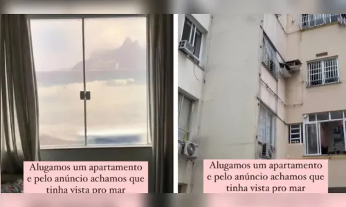 
						
							Paulista aluga imóvel no Rio pela vista da praia, mas encontra adesivo
						
						