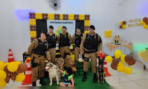 
						
							Polícia Militar marca presença e alegra aniversário no Vale do Ivaí
						
						