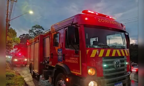 
						
							Capotamento na Avenida Brasil mobiliza Corpo de Bombeiros
						
						