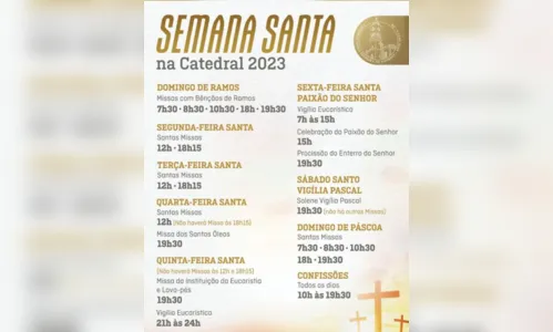 
						
							Semana Santa começa com o Domingo de Ramos; veja programação
						
						