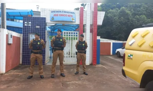 
						
							Policiamento ostensivo continua nos CMEIs e escolas de Apucarana
						
						