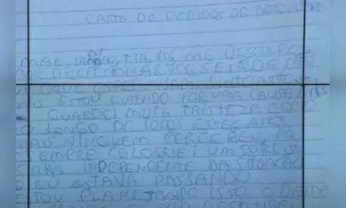 
						
							Veja carta deixada por jovem que responsável por ataque em escola
						
						