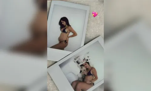 
						
							Namorada de Neymar posa de biquíni e exibe barriga de gravidez; veja
						
						