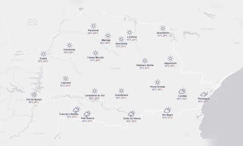 
						
							Frente fria traz chuva e derruba temperaturas no PR; veja previsão
						
						