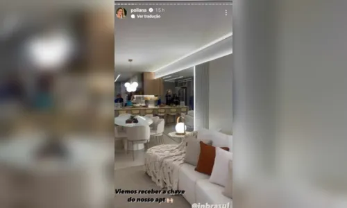 
						
							Poliana Rocha choca ao mostrar seu novo apartamento na praia
						
						
