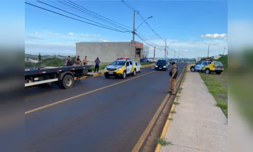 
						
							Motorista bate na traseira de viatura da Polícia Militar, em Apucarana
						
						