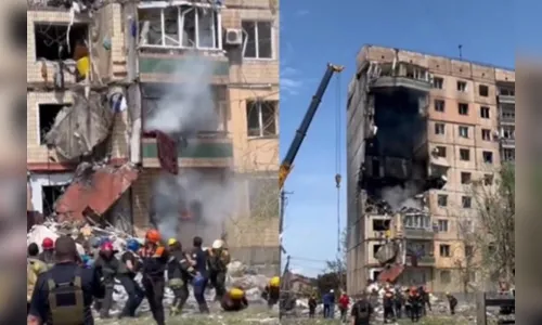 
						
							Ataque contra Ucrânia deixa 4 mortos e 53 feridos nesta segunda-feira
						
						