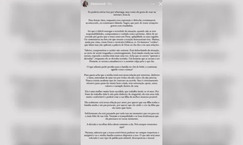 
						
							Irmã de Bruna Biancardi humilha Neymar: 