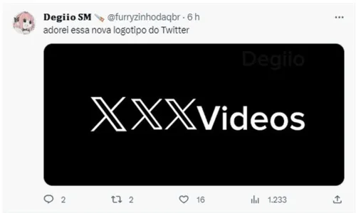 
						
							Nova logo do Twitter vira meme nas redes sociais: 