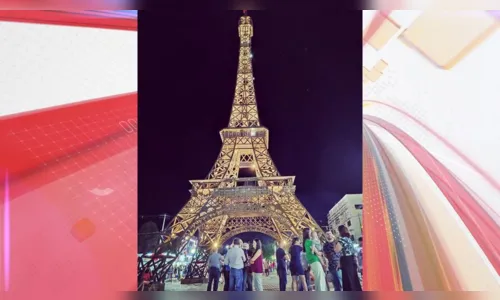 
						
							Réplica da Torre Eiffel de Ivaiporã (PR) equivale a 11 andares; veja
						
						