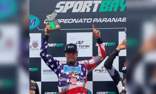 
						
							Apucaranense vence 6ª etapa do Campeonato Estadual de Motocross
						
						