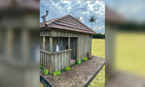 
						
							Artesão cria miniatura da casa de Chitãozinho & Xororó no PR; veja
						
						