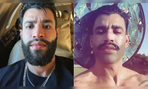 
						
							Gusttavo Lima choca ao aparecer sem barba e só de bigode
						
						