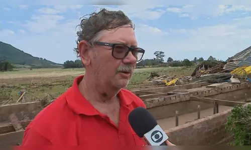 
						
							Ciclone extratropical causa prejuízos a agricultores no RS
						
						