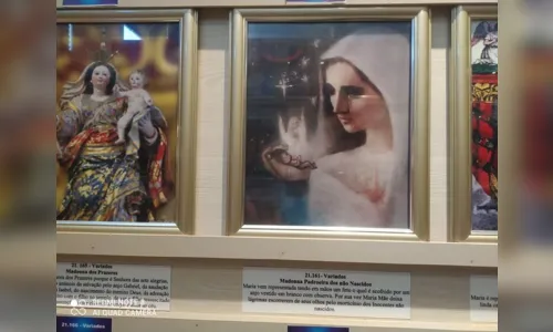 
						
							Exposição com 4,4 mil ícones retrata as várias faces de Maria; veja
						
						