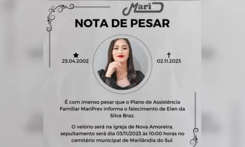 
						
							Jovem maquiadora de Marilândia morre após acidente entre caminhões
						
						