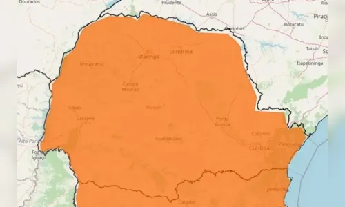 
						
							Alerta laranja: Paraná está sobre risco de temporais neste sábado (18)
						
						