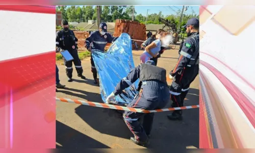 
						
							Homem que trabalhava em construção é morto a tiros em Mandaguaçu
						
						