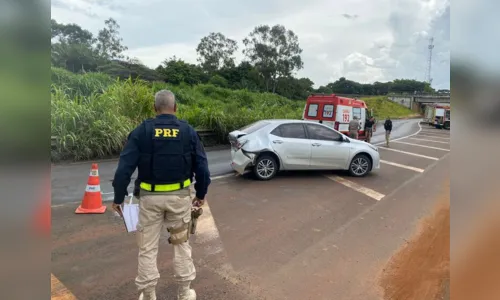 
						
							Três ficam feridos em novo acidente na BR-376 na Vila Reis
						
						