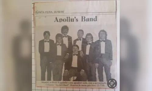 
						
							Apollu's Band já emprestou instrumentos para o Rei Roberto Carlos
						
						
